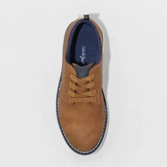 Cat & Jack Brown Kids Dress Shoes - Picture 2 of 2